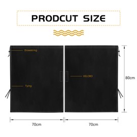 Car Divider Curtains, Sun Protection, 134 x 78 cm, Removable Car Rear Privacy Curtain, Rear Window Curtain, Privacy Travel, Nap Night Car, Camping, Divider Curtain for All Car Sun Cream
