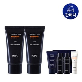 IOPE 맨 컴파운드 선스크린 50ml x 2개 Men's Compound Sunscreen 50ml x 2 pieces