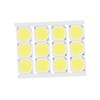 12Pcs COB Light Source High Power Round LED Chip 12W