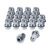 MEILUNBS 20PCS M12x1.5 Lug Nuts Chrome Mag Style, Fits Toyota