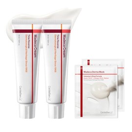 CENTELLIAN 24 Madeca Cream Time Reverse 50ml (2pcs) + Intensive Lifting Mask (2ea) Signature Edition - Cica Anti Aging for Wrinkles, Firming and Cente