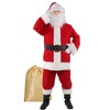 Yeenuo Santa Claus Costume for Men Deluxe Adult Santa Suit