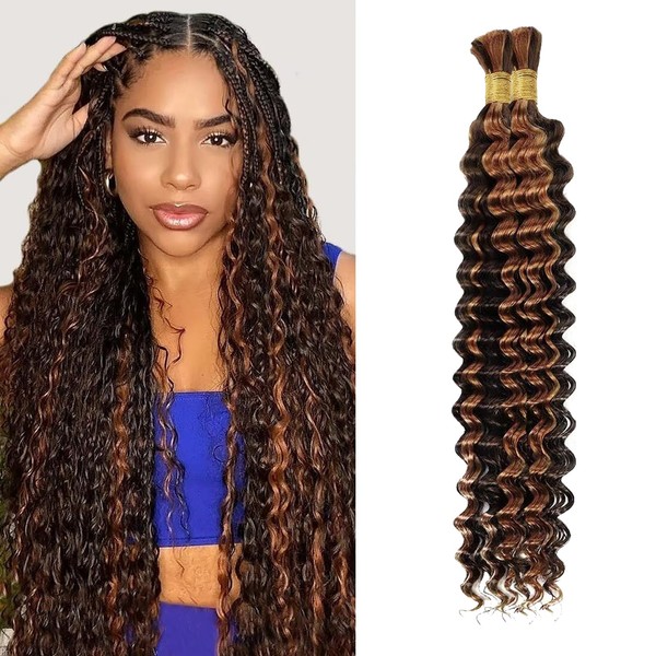 XGY Hair Braiding Hair Synthetic Boho Hair for Braiding, 18