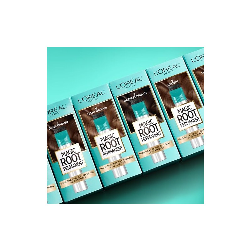 L'Oréal Paris Root Rescue Hair Color, 4 Dark Brown