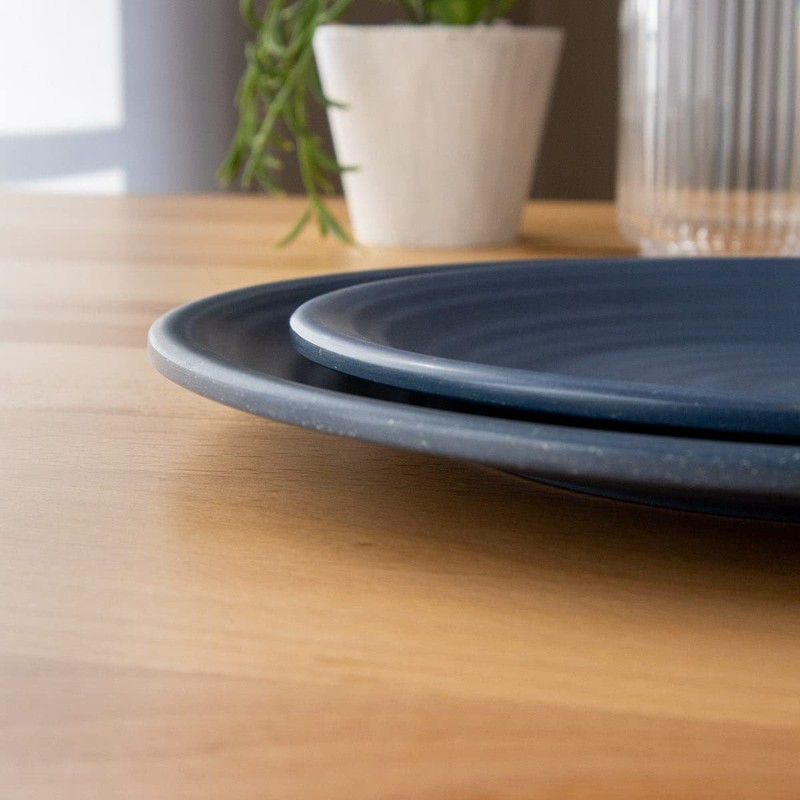 Tarhong DN22909476 Artisan Salad Plate, 8.7 inches (22 cm), Blue,