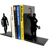 HeavenlyKraft Superhero Bookends | Decorative Bookends for Shelves | Non-Skid