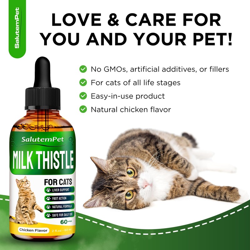 Сat Kidney Support | Milk Thistle for Cats | Herbal