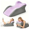 SmileQueen Memory Foam Wedge Pillow for Reading, Legs, Back Support