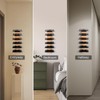 SEKSON Sunglasses Organizer for Wall, Solid Wood Sunglass Holder Display