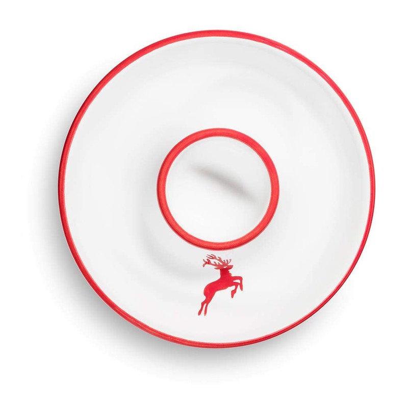 GMUNDNER KERAMIK Egg Cup Smooth Diameter 12 cm Ruby Red