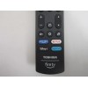 Toshiba NEW Toshiba 55C350LU 43C350LU 75C350LU Fire TV Remote 2A9T3-RF565A