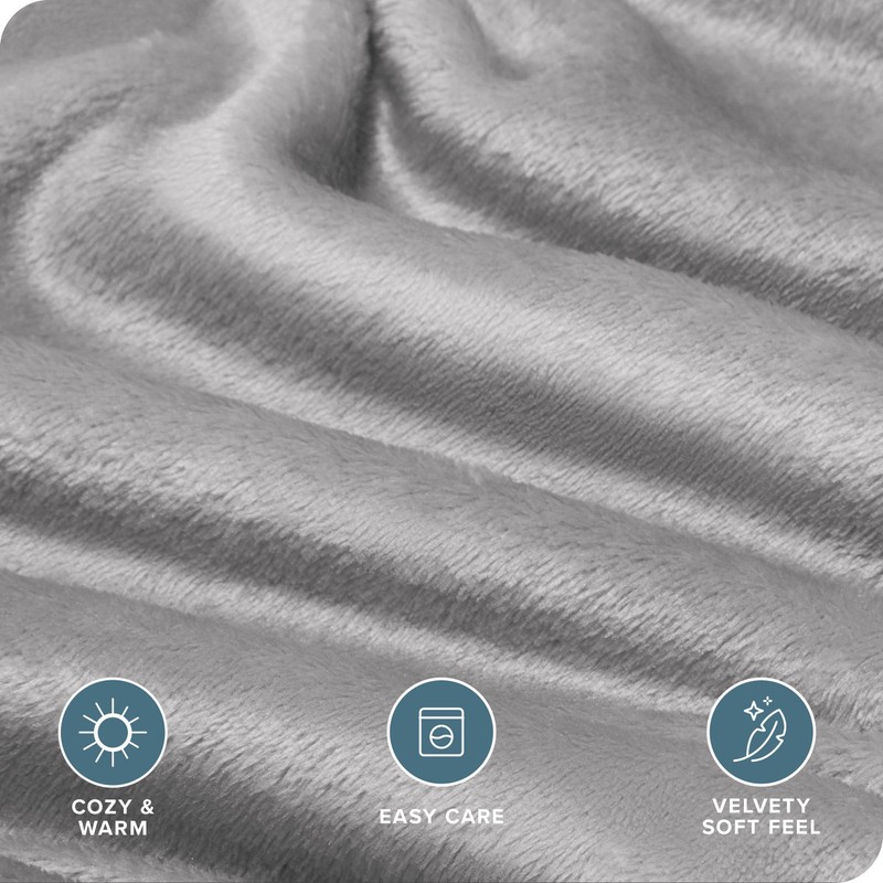 Bare Home Microplush Fleece Sheet Set, Deluxe Microplush, Fleece Bed