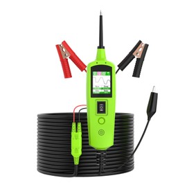 PLAYOCCAR Automotive Circuit Tester Probe Kit, 12V 24V Car Electrical Diagnostic Tool with Integrated Torch for Testing AC/DC Voltage, Resistor and Diode