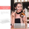 Healeved Acrylic Lipstick Holder with Slots Transparent Cosmetic Organizer for