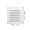 150 * 150, 2 Pieces, Aluminum Wall Vent Cover, Air