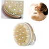 Mikinona Shower brush Body massage brush Bristle bath brush exfoliating