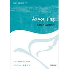 As you sing: Vocal Score (Songbird)
