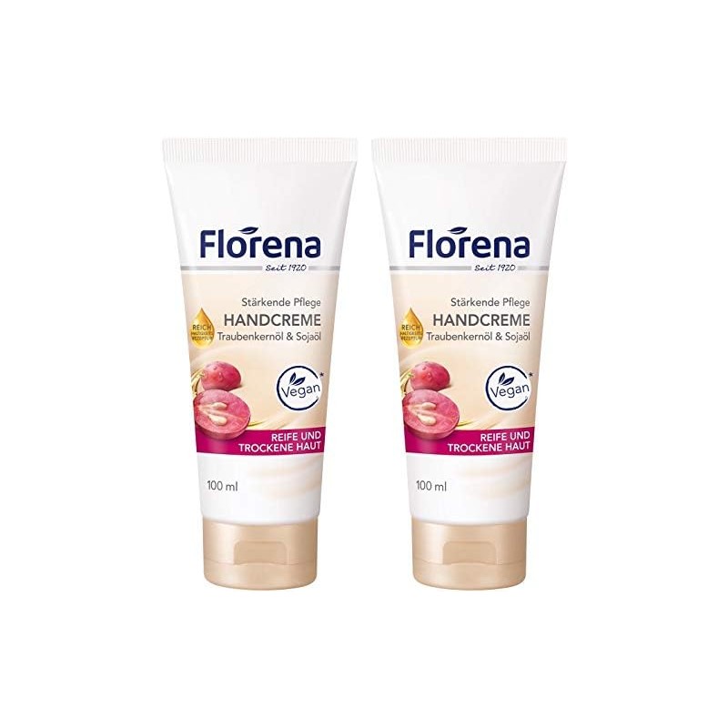 Crema de manos con aceite de semilla de uva y
