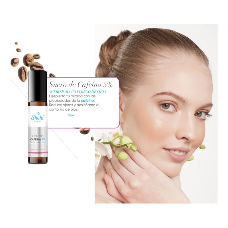 Sérum Ojos Cafeína Sheló Nabel Descongestiona 10ml