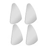 FOMIYES 4pcs Stainless Steel Blackhead Extractor Tool for Women Blackhead