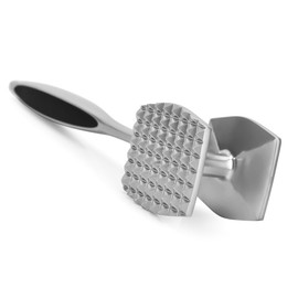 AOWOTO Meat Tenderizer Meat Hammer Mallet Tool Pounder For Tenderizing Steak Beef And Poultry. With Rubber Comfort Grip Handle.Dishwasher Easy