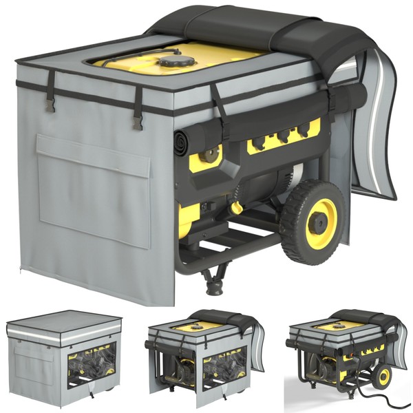 Generator Covers While Running,38"L x 28"W x 27"H Heavy Duty