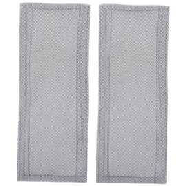 jojofuny 2pcs Refrigerator Handle Gloves Washable Smudges Clean Door Ovens Fridge Appliance Handle Kitchen Dishwasher Holders Liquid Off Refrigerators Refrigerator Accessories Cotton Silver