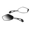 2PCS Motorcycle Rearview Mirror Clear Vision Wide Angle Shockproof Handlebar