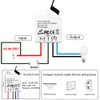 QIACHIP 220 V 230 V Wireless Light Switch, 433 MHz