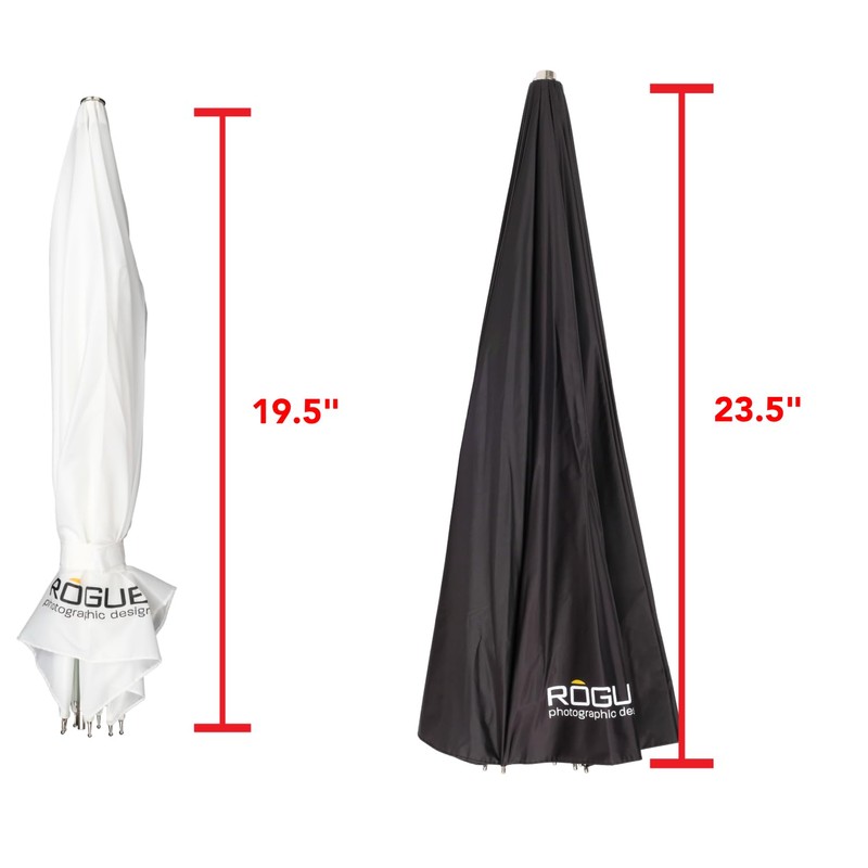Rogue Umbrella Travel Kit (38" Soft White with Diffuser +