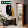 MACAJM Brushed Gold Wall Mount Coat Rack with 6 Hooks,
