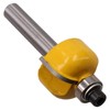 TCT Bearing Cove Box Router Bit 22mm D 6.3mm Radius
