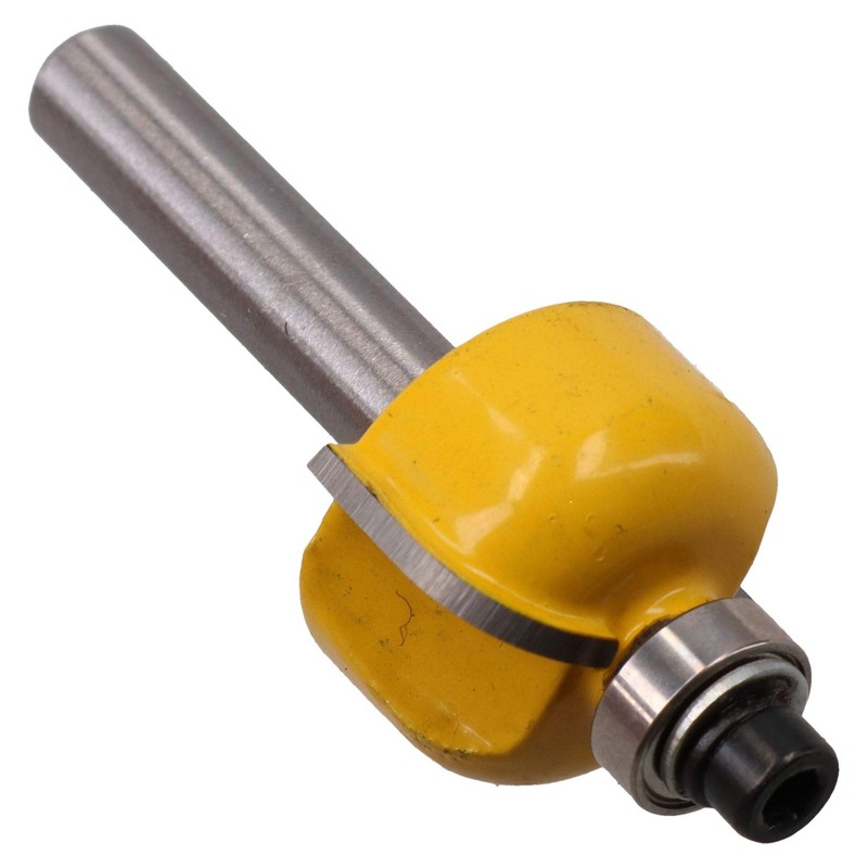 TCT Bearing Cove Box Router Bit 22mm D 6.3mm Radius
