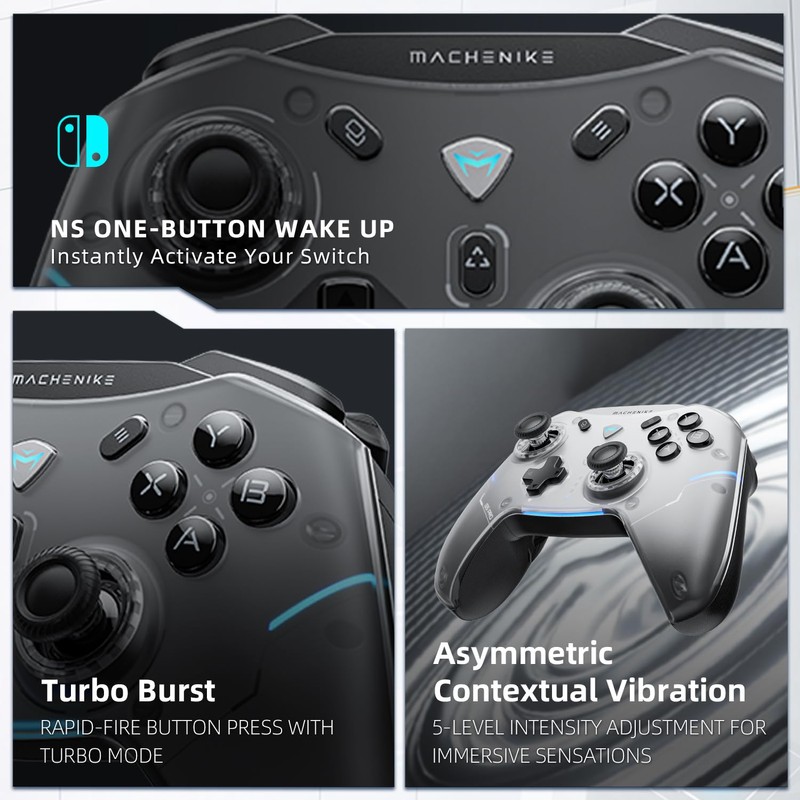 Machenike G5 Pro Wireless Gaming Controller for Windows PC,Switch,IOS&Android,PC Controller