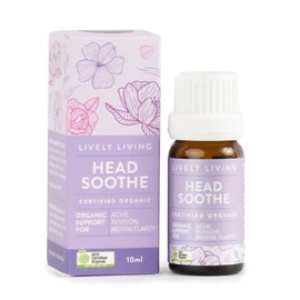 Lively Living Buy Lively Living Organic Head Soothe Blend 10ml Online