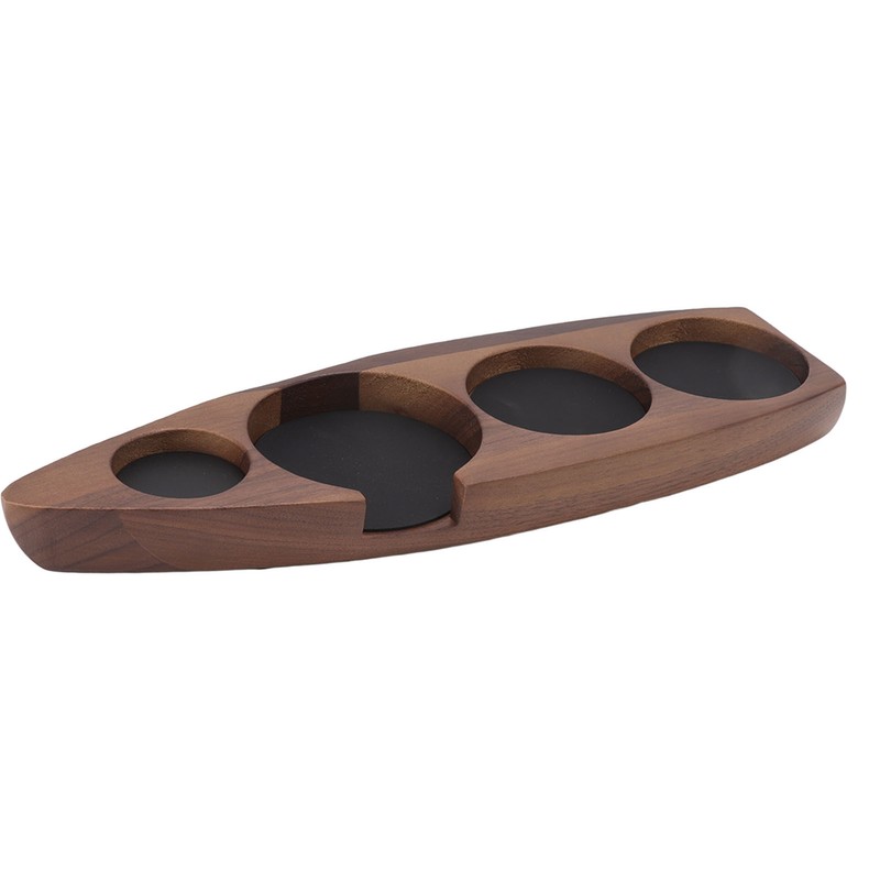 Wooden Coffee Tamper Holder Coffee Tamper Mat Stand Coffee Maker