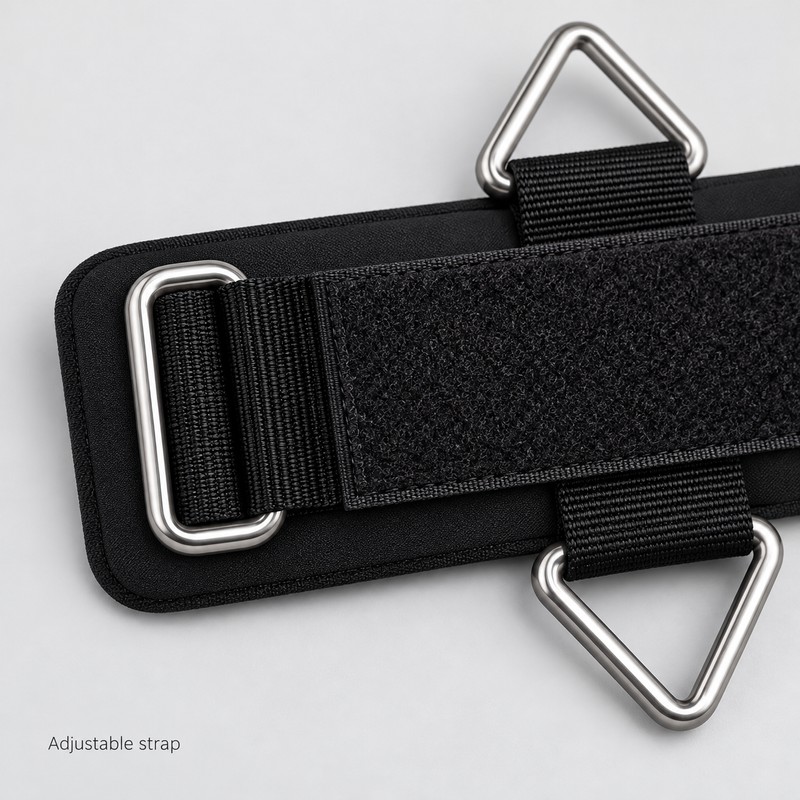4 Pack Adjustable Cable Machine Wrist Straps, Padded Gym Wrist