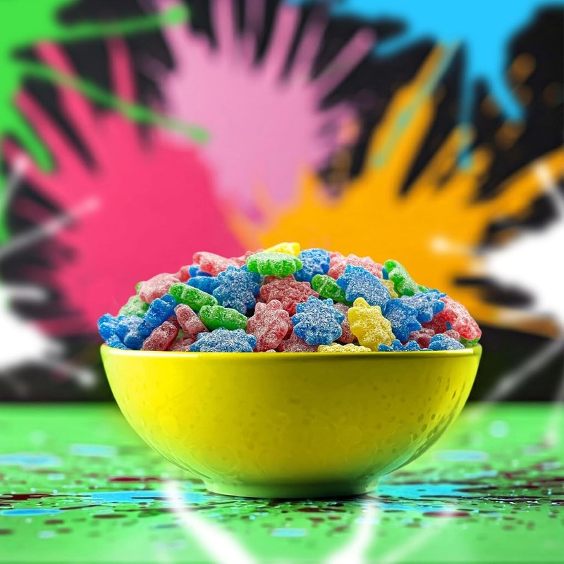 SourZap Sour Blastz Gummy Candy | 8-Ounce Pack | Assorted