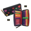 VISCONTI Love Collection Passion Leather with All-Round Zip Wallet RFID