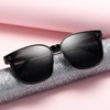 88flix Sunglasses, Korean, Wide Frame, Stylish, Large Sunglasses, Retro