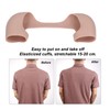 Silicone Shoulder Pad Concealed Soft Elastic Breathable Silicone Anti Slip