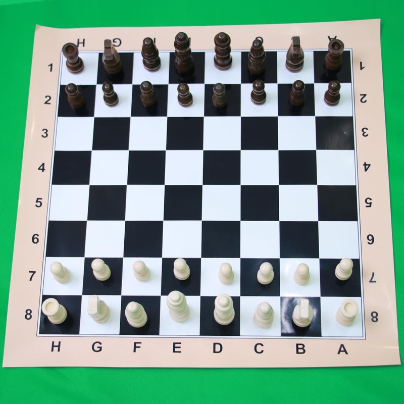 Chess Travel Set Portable Ultra Thin Folding Board Game Youth