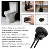 Ultra Toilet Push Button Flush Replacement Dual Flush Cistern Valve,