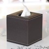 PU Leather Tissue Dispenser - Facial Tissue Box Cover and