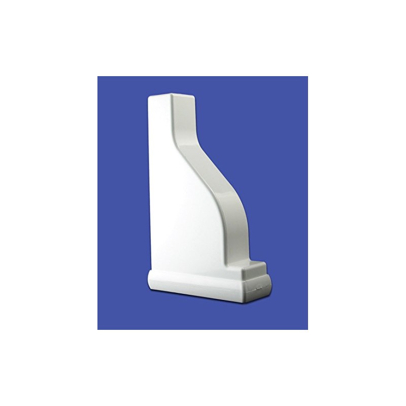 Vinyl Fence Decorative Rail Pergola End Cap (Box of 10)