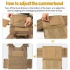 OneTigris FYR Plate Carrier, Tactical Plate Carrier, Quick Release System,