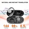 AI Translation Earbuds Real Time 144 Languages, 3-in-1 Open Ear