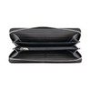 Seidenfelt Smilla Women's Purse 19 cm Black/Silver, schwarz / silber,