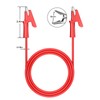 Cleqee Crocodile Clips Test Cable Two Ends Crocodile Cable, Pack