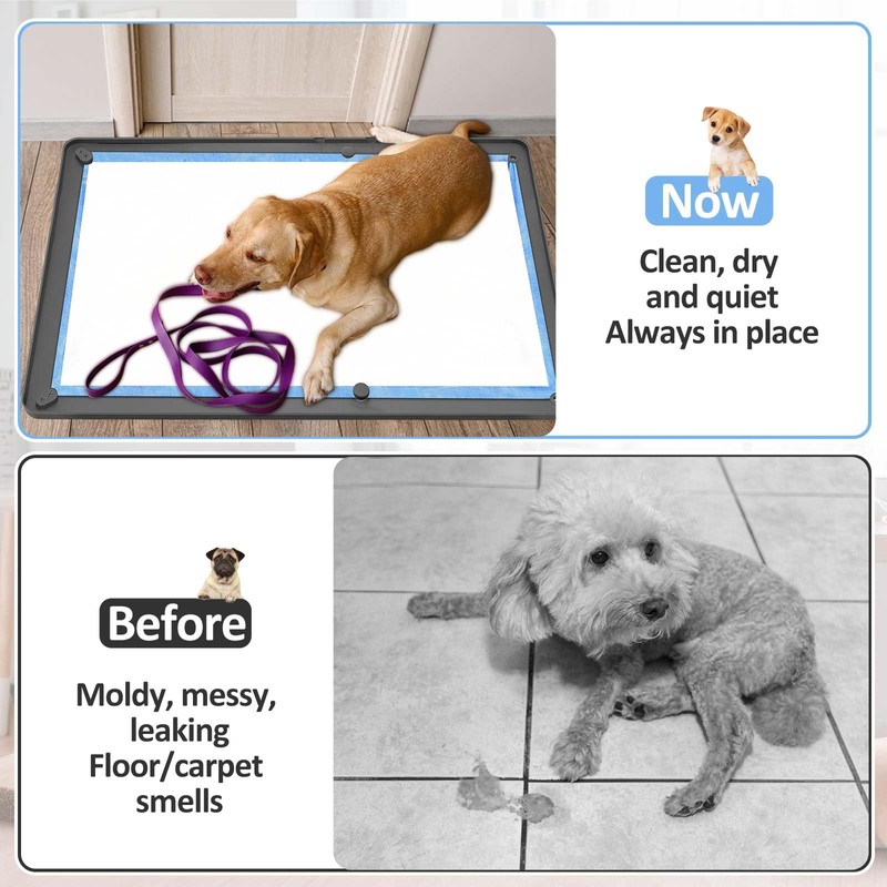 Colingmill Dog Pee Pad Holder 24 x 35 Inch Silicone